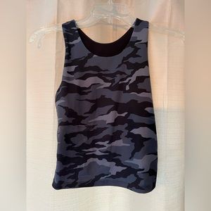Crop workout top with built in bra